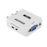 AV RCA CVBS to VGA Video Converter with 3.5mm Audio to PC Image 2