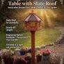 Bird Tables Slate Roof Colour choices Image 5