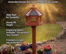 Bird Tables &feeders Slated Roof - colour choices.