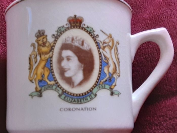 coronation mug 1953