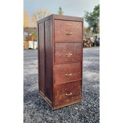 Timber Filing Cabinet KAS1090