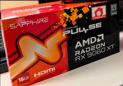 Brand New Gpu AMD Radeon RX9060XT Sapphire Pulse 16GB