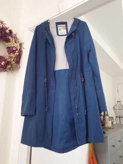 Seasalt Cornwall Raincoat Size Uk 12