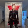 Black widow cinema movie poster 8ft x 5ft Image 3