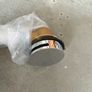 Pop up bath waste - brushed brass Image 5