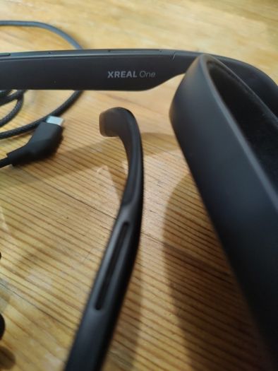XREAL one vr glasses with case and cable