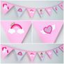One of a Kind Adorable Princess Style Bunting Image 5