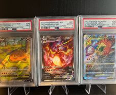 Charizard PSA Graded Pokemon Cards - Sequential Set