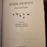 John Hewitt Selected Poems.  Paperback In Very Good Condition. 38. Image 9