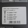 Wera 6000 4-Piece Joker Set & 3950/9 Hex-Plus Multicolour Imperial Stainless L-Key Set Image 5