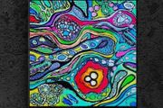 Original hand paint picture, painting by Strzala