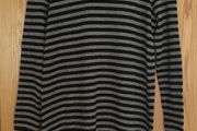 Carolyn Donnelly THE EDIT Striped Wool Midi Dress L New