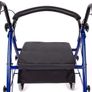 Lightweight Foldable Rollator Includes Tray and Basket - Easy Folding for Boot Height Adjustable Walking Aid Image 3