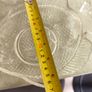 Vintage set of 3 fish shape glass serving plates, Fish plate, Nautical decor. Image 3