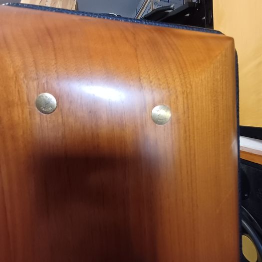 Hi End Audiophile Quality  Sonus Faber Grand Piano Domus Speakers - Gorgeous Hand Made in Italy  Stunning Real leather and piano Teak