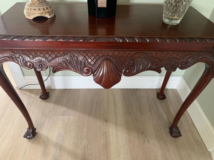 Chippendale Style Console Table