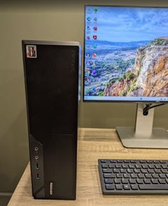 AMD Ryzen 5 5600G 16GB RAM 23" LCD 512GB NVMe Win11 Office Pro 24 WiFi Bluetooth