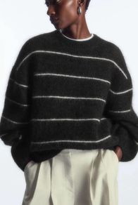 COS  Textured Mohair-Blend Jumper