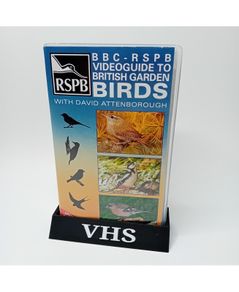 Bbc Rspb Video Guide To British Garden Birds Vhs Tape - Rare Retro 1989