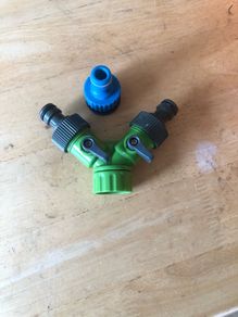 Hose tap splitter and connector