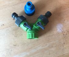 Hose tap splitter and connector