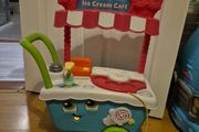 Leap frog ice cream cart