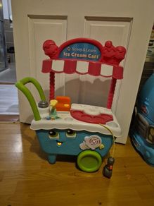 Leap frog ice cream cart