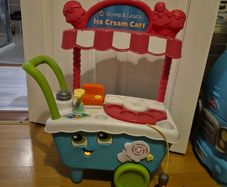 Leap frog ice cream cart