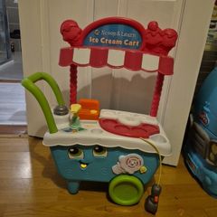 Leap frog ice cream cart