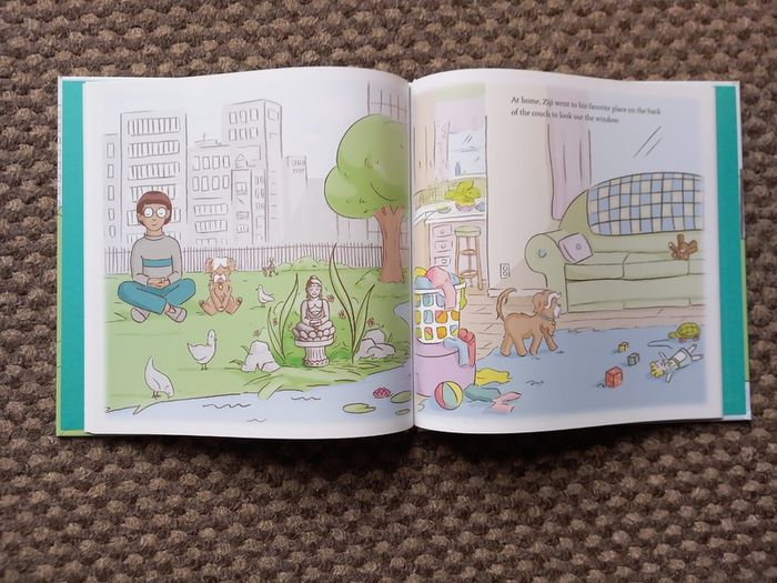 Ziji: The Puppy Who Learned to Meditate - Hardback