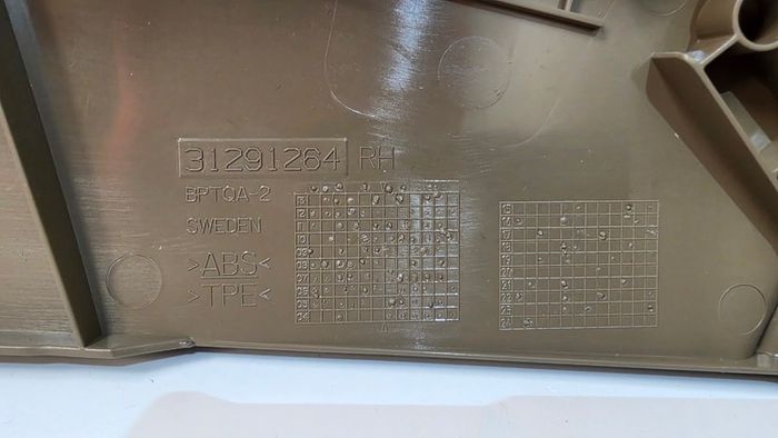 Volvo XC90 Front Seat Side Switch Panel RH Genuine, Never Fitted 31291264