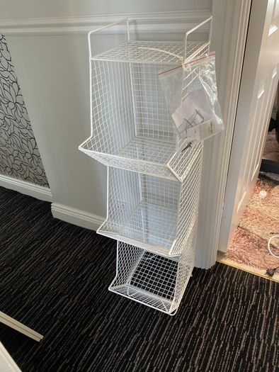 Storage wire rack