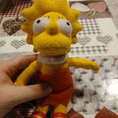 The Simpsons Lisa Simpson Small Plush Soft Toy Vintage 2007 Fox Matt Groening