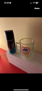 Australian Vietnam war veterans glass tankard
