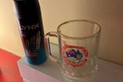 Australian Vietnam war veterans glass tankard