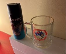 Australian Vietnam war veterans glass tankard