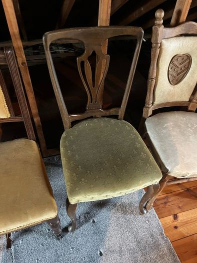 Antique/vintage chairs  6 chairs