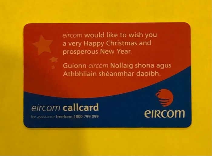 Callcard 1264 Christmas