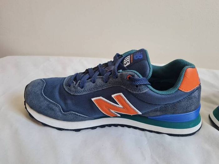 new balance 515 blue suade Size 9 eu 43 in good condition
