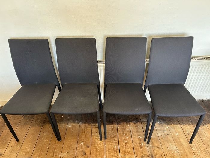 Glass Dining Table & 4 Chairs