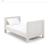 Baby Cot Bed Heaton White Mamas and Papas from baby to 7 years old kid Image 6