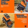 BRAND NEW Electric Plant Shredder 2800W Plant Branch Shredder 45MM Max Cutting Diameter 55L Garden Shredder with Wheels and Push Rod Image 4