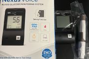 Gluco Rx Nexus voice Blood Glucose diabetic Monitoring System
