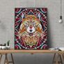Luminous Diamond Painting Kit. Wolf Image 3