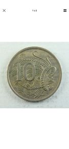 10 Cents Australia 1966, Elizabeth II