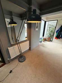 large articulated floor lamp