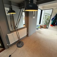 large articulated floor lamp