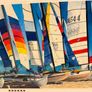 After the race print by Artist Steven Jordan Image 2
