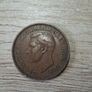 Great Britain UK 1950 Half Penny George VI Coin - free standard postage Image 2