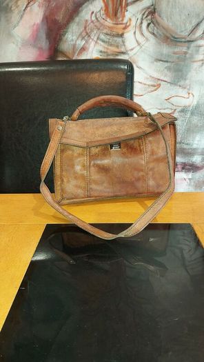 Finland  North  Bag Vintage leather.